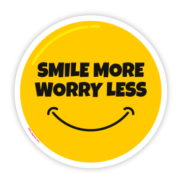 Smile more
