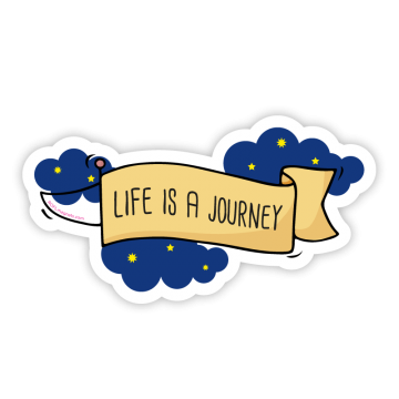 Life is a journey - night