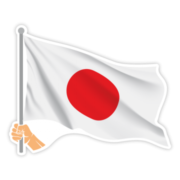 Flagge JPN