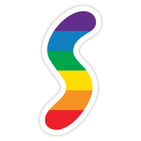 the letter s in rainbow