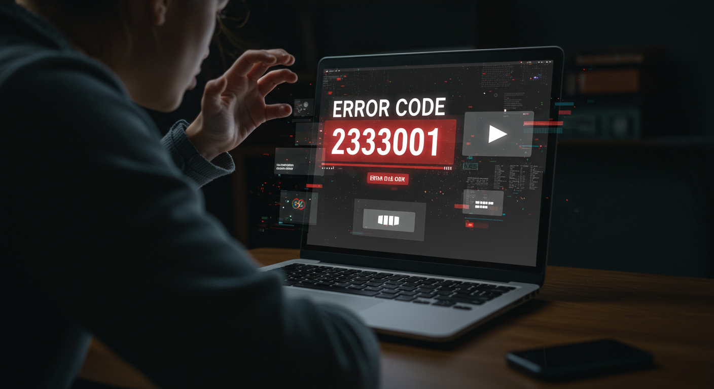 What is Error Code 233001?